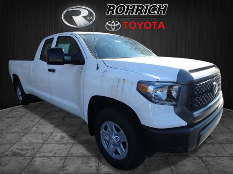 Super White Toyota Tundra SR Double Cab 4x4. Click to enlarge. Super White Toyota Tundra SR Double Cab 4x4. Click to enlarge.