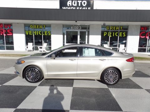 White Gold Ford Fusion Titanium AWD.  Click to enlarge.