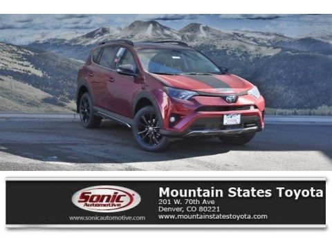 Ruby Flare Pearl Toyota RAV4 Adventure AWD.  Click to enlarge.
