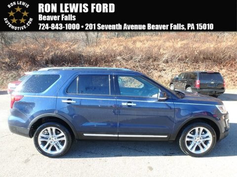 Blue Jeans Ford Explorer Limited 4WD.  Click to enlarge.