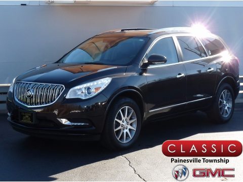 Mocha Bronze Metallic Buick Enclave Leather.  Click to enlarge.