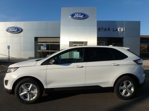 Oxford White Ford Edge SE AWD.  Click to enlarge.