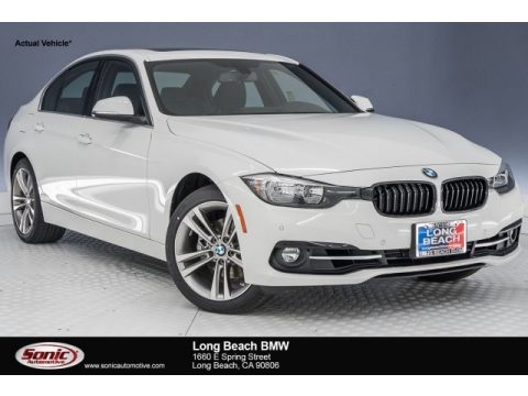 Alpine White BMW 3 Series 330i Sedan.  Click to enlarge.