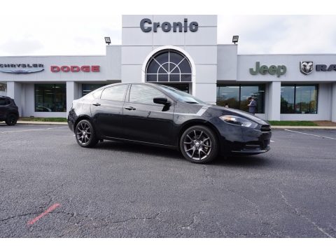 Pitch Black Dodge Dart SE.  Click to enlarge.