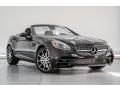 Front 3/4 View of 2018 Mercedes-Benz SLC 43 AMG Roadster #12