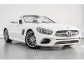 Front 3/4 View of 2018 Mercedes-Benz SL 550 Roadster #12