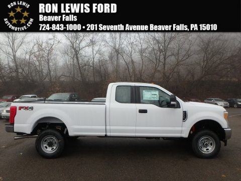 Oxford White Ford F250 Super Duty XL SuperCab 4x4.  Click to enlarge.