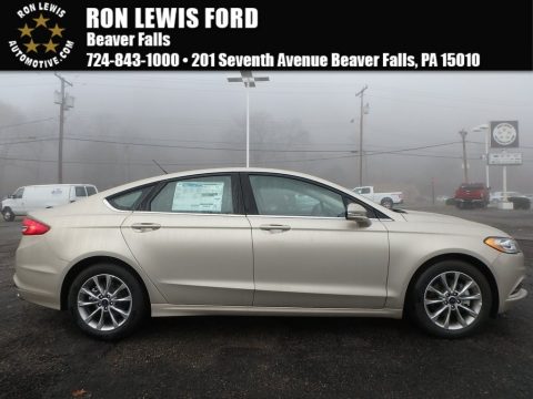 White Gold Ford Fusion SE.  Click to enlarge.