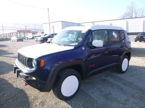 Jetset Blue Jeep Renegade Trailhawk 4x4.  Click to enlarge.