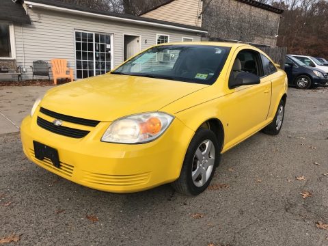 Rally Yellow Chevrolet Cobalt LS Coupe.  Click to enlarge.
