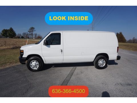 Oxford White Ford E Series Van E250 Commercial.  Click to enlarge.