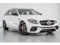 Front 3/4 View of 2018 Mercedes-Benz E AMG 63 S 4Matic Wagon #13
