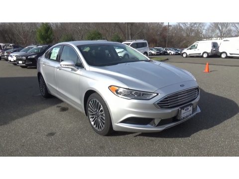 Ingot Silver Ford Fusion SE AWD.  Click to enlarge.
