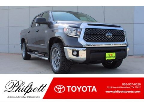 Magnetic Gray Metallic Toyota Tundra SR5 CrewMax 4x4.  Click to enlarge.