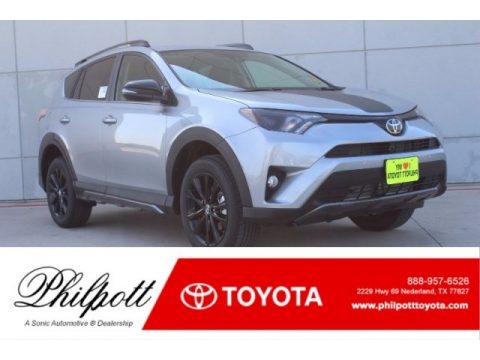 Silver Sky Metallic Toyota RAV4 Adventure AWD. Click to enlarge. Silver Sky Metallic Toyota RAV4 Adventure AWD. Click to enlarge.