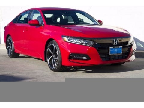 San Marino Red Honda Accord Sport Sedan.  Click to enlarge.