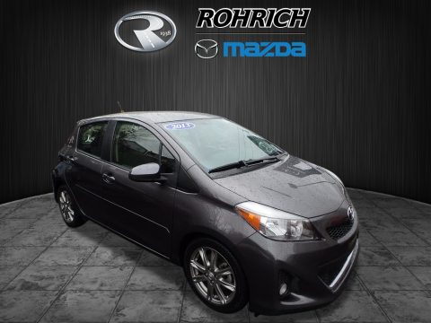 Magnetic Gray Metallic Toyota Yaris SE 5 Door.  Click to enlarge.