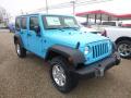 Front 3/4 View of 2018 Jeep Wrangler Unlimited Sport 4x4 #6