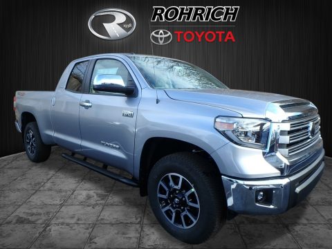 Silver Sky Metallic Toyota Tundra Limited Double Cab 4x4.  Click to enlarge.