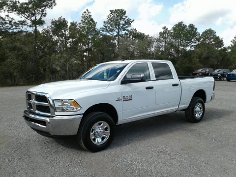 Bright White Ram 3500 Tradesman Crew Cab 4x4.  Click to enlarge.