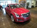 Front 3/4 View of 2018 Cadillac ATS Luxury AWD #1