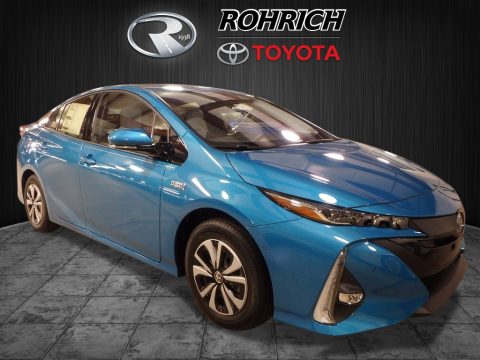 Blue Magnetism Toyota Prius Prime Advance.  Click to enlarge.