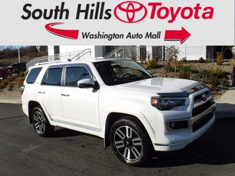 Blizzard Pearl White Toyota 4Runner Limited 4x4.  Click to enlarge.