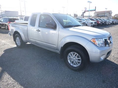 Brilliant Silver Nissan Frontier SV King Cab 4x4.  Click to enlarge.