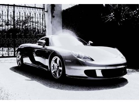 Seal Grey Metallic Porsche Carrera GT .  Click to enlarge.