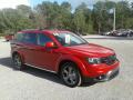 Front 3/4 View of 2018 Dodge Journey Crossroad #7