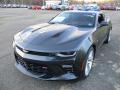 Front 3/4 View of 2018 Chevrolet Camaro SS Coupe #12