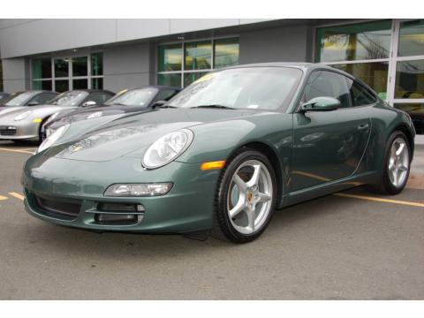Malachite Green Metallic Porsche 911 Carrera Coupe.  Click to enlarge.
