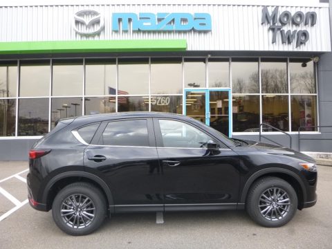 Jet Black Mica Mazda CX-5 Touring AWD.  Click to enlarge.