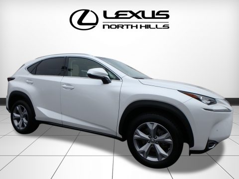 Eminent White Pearl Lexus NX 200t AWD.  Click to enlarge.