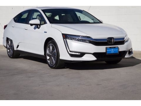 Platinum White Pearl Honda Clarity Touring Plug In Hybrid. Click to enlarge. Platinum White Pearl Honda Clarity Touring Plug In Hybrid. Click to enlarge.