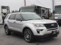 Front 3/4 View of 2018 Ford Explorer Sport 4WD #7