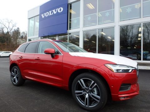 Fusion Red Metallic Volvo XC60 T5 AWD Momentum.  Click to enlarge.