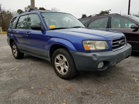 Pacifica Blue Metallic Subaru Forester 2.5 X.  Click to enlarge.