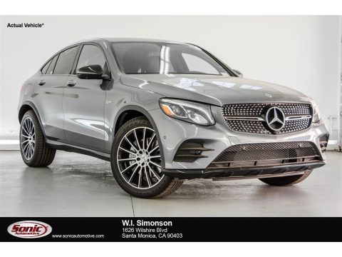 Selenite Grey Metallic Mercedes-Benz GLC AMG 43 4Matic Coupe.  Click to enlarge.