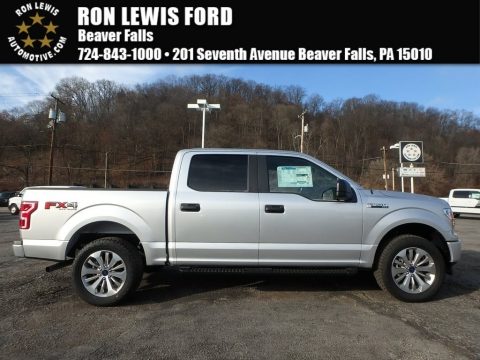 Ingot Silver Ford F150 STX SuperCrew 4x4.  Click to enlarge.