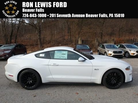 Oxford White Ford Mustang GT Fastback.  Click to enlarge.