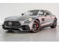 Front 3/4 View of 2018 Mercedes-Benz AMG GT S Coupe #13