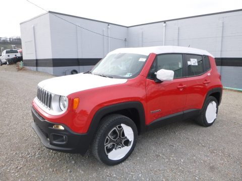 Colorado Red Jeep Renegade Limited 4x4.  Click to enlarge.