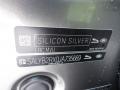 Land Rover Color Code MVU Silicon Silver Metallic #24