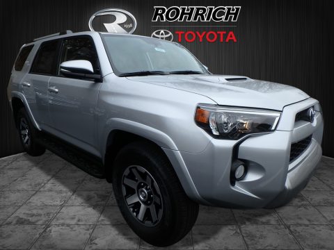 Classic Silver Metallic Toyota 4Runner TRD Off-Road 4x4.  Click to enlarge.