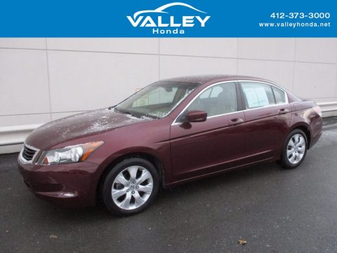 Basque Red Pearl Honda Accord EX-L Sedan.  Click to enlarge.