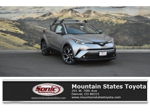 Silver Knockout Metallic Toyota C-HR XLE.  Click to enlarge.