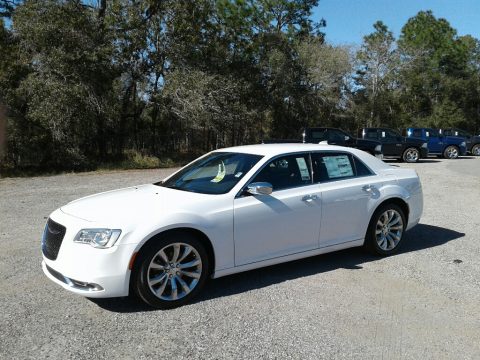 Bright White Chrysler 300 Limited.  Click to enlarge.