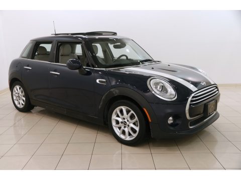 Lapisluxury Blue Metallic Mini Cooper Hardtop 4 Door.  Click to enlarge.