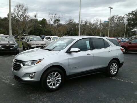 Silver Ice Metallic Chevrolet Equinox LT.  Click to enlarge.